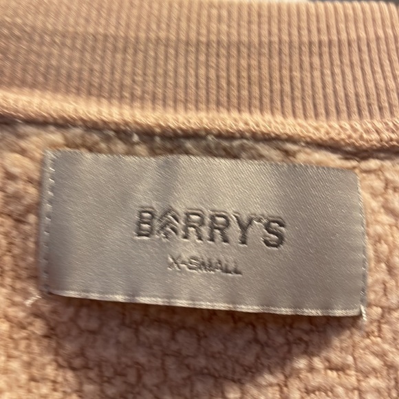 Barry’s Bootcamp Tan Tie Dye Cropped Sweatshirt XS - Picture 4 of 8